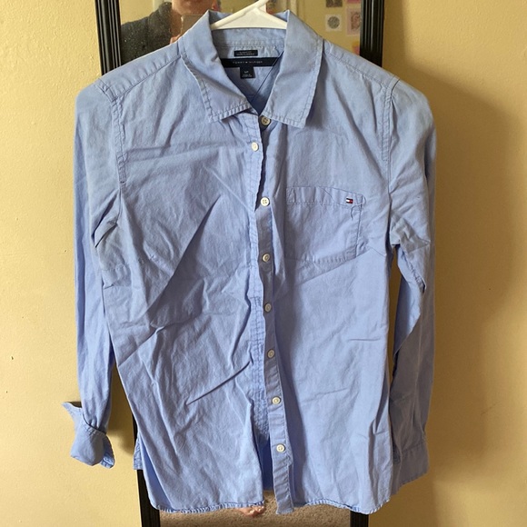 blue button down - Picture 1 of 1